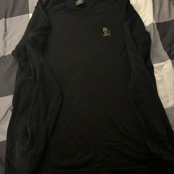 OVO full sleeve black tee fairly new - Picture 2 of 2